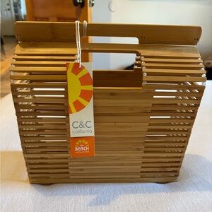 C&C California Natural Bamboo Tote